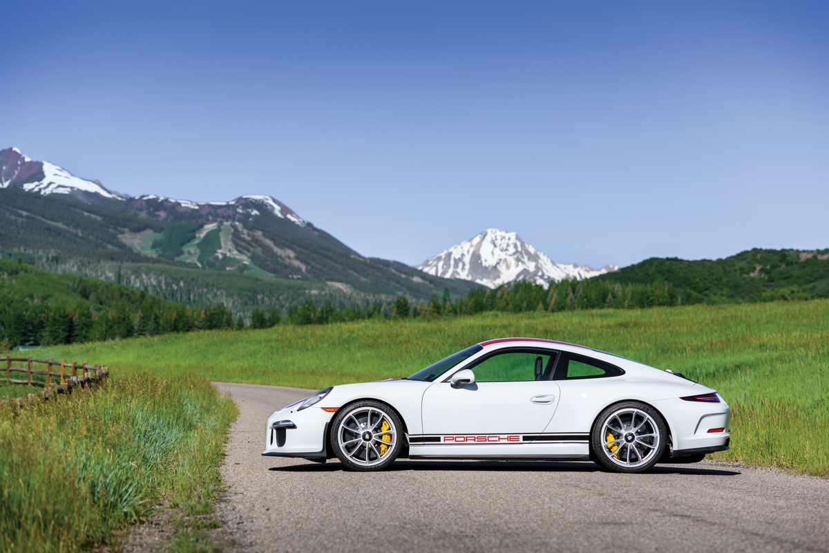 2016 Porsche 911 R offered at RM Sotheby’s Monterey live auction 2019